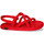 Zapatos Mujer Sandalias Bohonomad BODRUM-BASSO-ROSSO Rojo