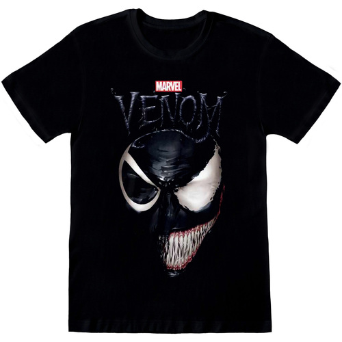 textil Camisetas manga larga Venom HE847 Negro