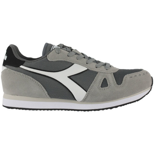 Zapatos Hombre Deportivas Moda Diadora SIMPLE RUN C6257 Ash/Steel gray Gris