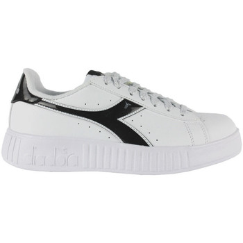 Zapatos Mujer Deportivas Moda Diadora 101.178335 01 C1145 White/Black/Silver Blanco