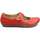Zapatos Mujer Bailarinas-manoletinas Clarks High Spirit Rojo