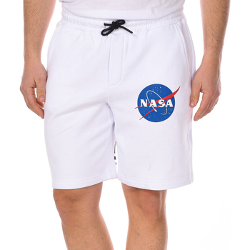 textil Hombre Pantalones de chándal Nasa NASA21SP-WHITE Blanco