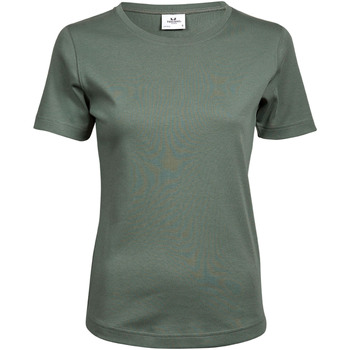 textil Mujer Camisetas manga corta Tee Jays Interlock Verde