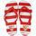 Zapatos Chanclas L&R Shoes EQUIPOS DE FÚTBOL Rojo