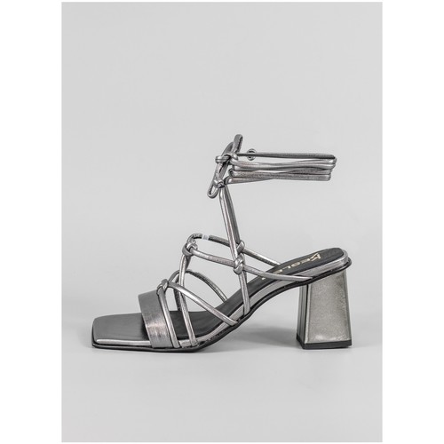 Keslem Sandalias en color plata vieja para mujer Plata Zapatos Sandalias Mujer