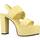 Zapatos Mujer Sandalias Pon´s Quintana 9998 001 Amarillo