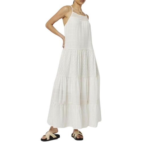 textil Mujer Vestidos Superdry VINTAGE LACE CAMI MAXI DRESS Blanco