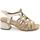 Zapatos Mujer Sandalias D'angela DKO21515 Oro