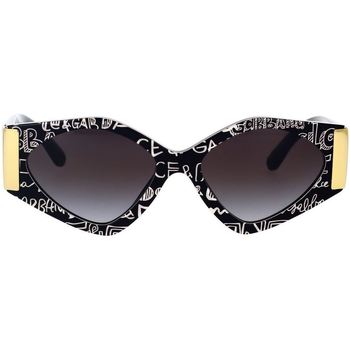 Relojes & Joyas Niños Gafas de sol D&G Occhiali da Sole Dolce&Gabbana DG4396 33138G Negro