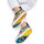 Zapatos Niños Zapatos de skate Vans Authentic elastic Multicolor