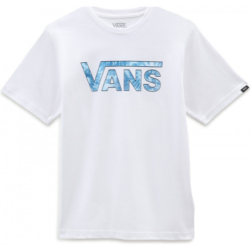 textil Niño Tops y Camisetas Vans classic logo Blanco