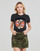 textil Mujer Camisetas manga corta Desigual ELDA Negro