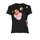 textil Mujer Camisetas manga corta Desigual HELLO PINK PANTHER Negro