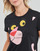 textil Mujer Camisetas manga corta Desigual HELLO PINK PANTHER Negro