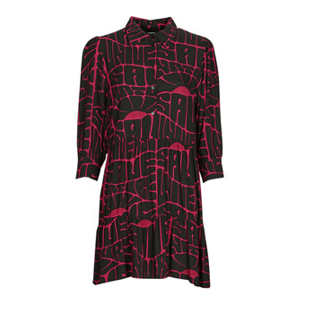textil Mujer Vestidos cortos Desigual CIRA Negro / Rosa