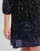 textil Mujer Vestidos cortos Desigual SATURNO Negro / Azul
