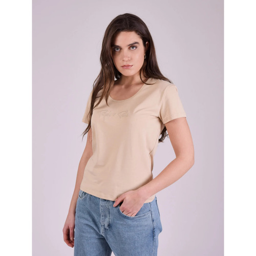 textil Mujer Tops y Camisetas Project X Paris  Beige