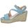 Zapatos Mujer Sandalias Azarey 494F081/72 Azul