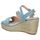 Zapatos Mujer Sandalias Azarey 494F081/72 Azul