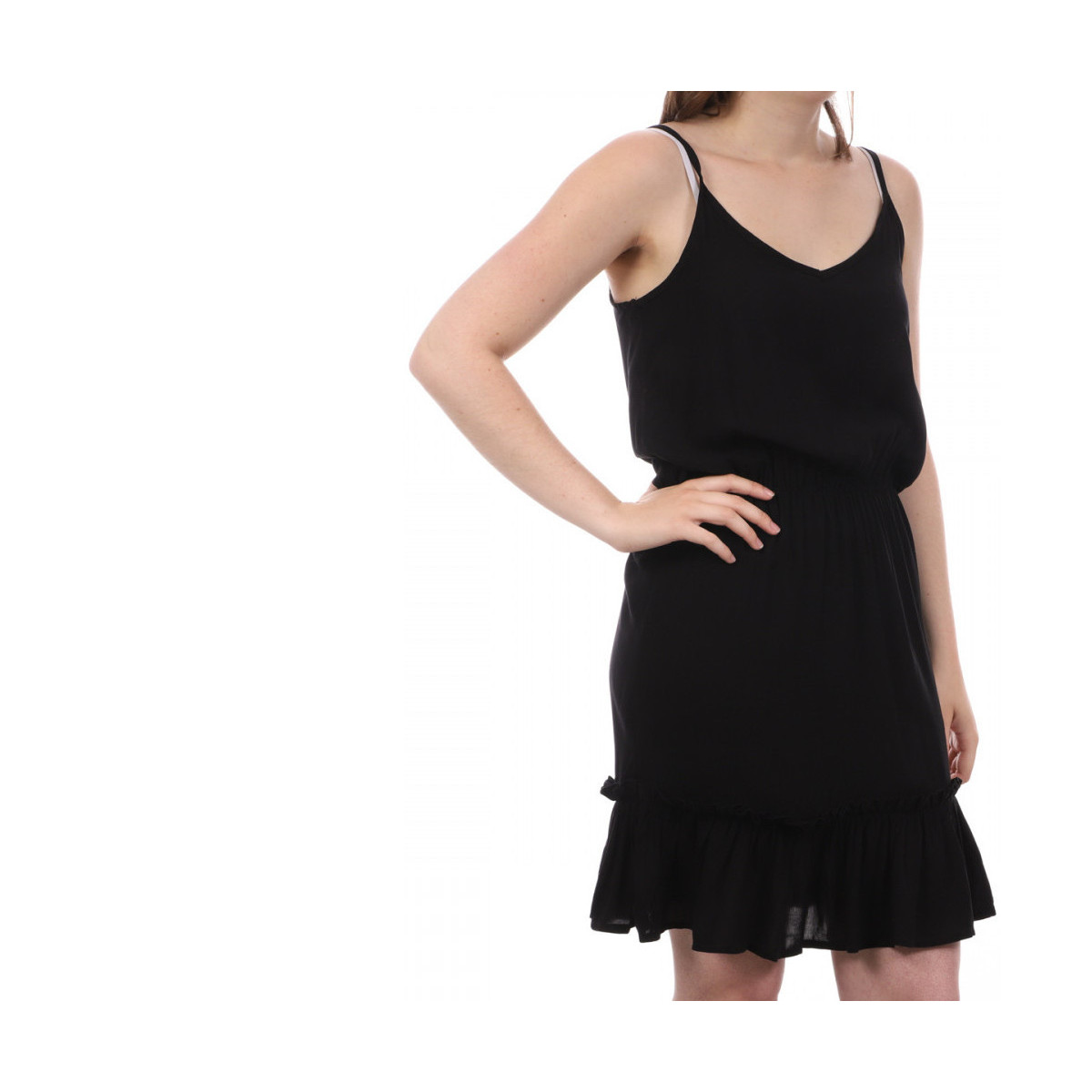 textil Mujer Vestidos cortos Sublevel  Negro