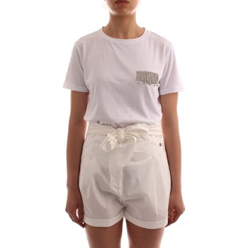 textil Mujer Camisetas manga corta Liu Jo 8A2041J6040 Blanco