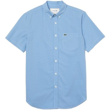 textil Camisetas manga corta Lacoste - Camisa Regular Fit Multicolor