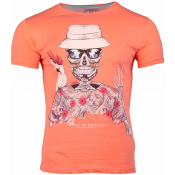 textil Hombre Camisetas manga corta La Maison Blaggio  Naranja