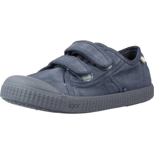 Zapatos Niña Zapatillas bajas IGOR S10296 Azul