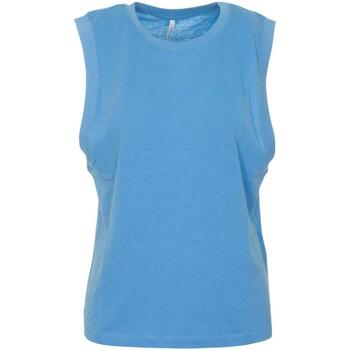 textil Mujer Tops y Camisetas Only ONLMAJA S/L O-NECK TOP Azul