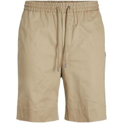 textil Hombre Shorts / Bermudas Jack & Jones 12205516 STAKON-LEAD GRAY Beige