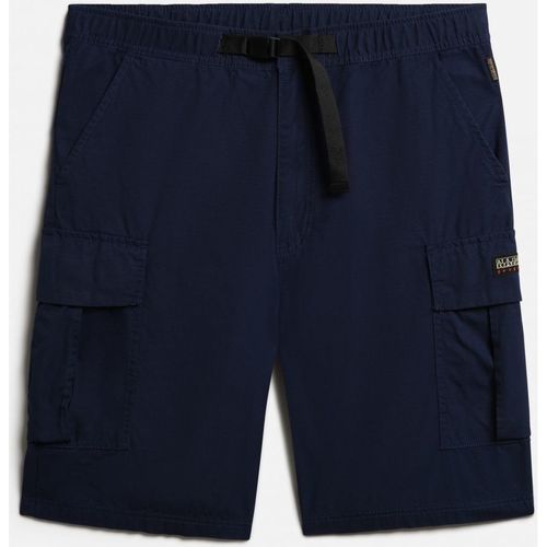 textil Hombre Shorts / Bermudas Napapijri N-DRU NP0A4G6KBB6-MEDIEVAL BLU Azul