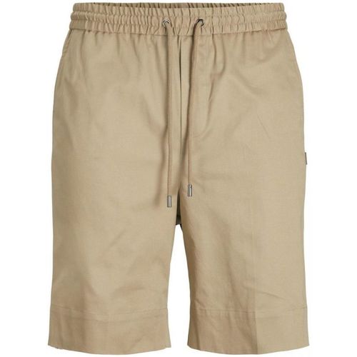 textil Hombre Shorts / Bermudas Jack & Jones 12205516 STAKON-LEAD GRAY Beige