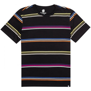 textil Hombre Tops y Camisetas Element Wilow stripe Negro