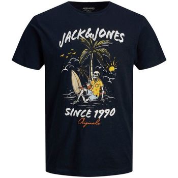 textil Niño Tops y Camisetas Jack & Jones 12212512 VENICE-NAVY BLAZER Azul