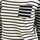 textil Mujer Camisetas manga larga Petit Bateau CARTABLE Marino / Blanco