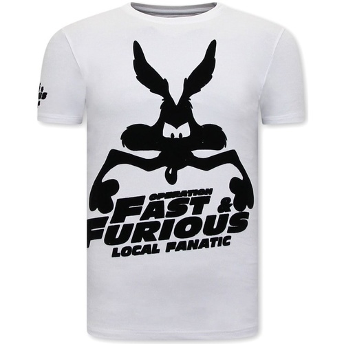 textil Hombre Camisetas manga corta Local Fanatic Estampadas Fast And Furious Blanco