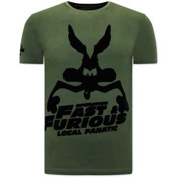 textil Hombre Camisetas manga corta Local Fanatic Estampadas Fast And Furious Verde