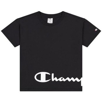 textil Mujer Camisetas manga corta Champion Crewneck Tshirt Negro