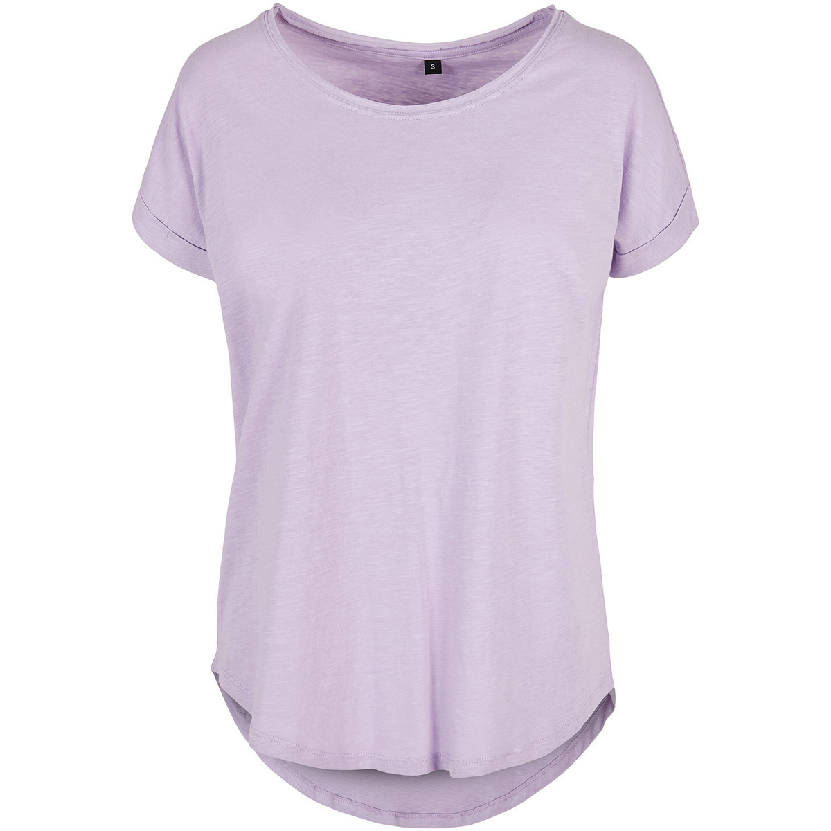 textil Mujer Camisetas manga larga Build Your Brand Long Violeta