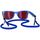Relojes & Joyas Gafas de sol Ray-ban Occhiali da Sole  Wayfarer RB2140 6587C5 Laccetto Azul