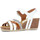 Zapatos Mujer Sandalias Fluchos PALMA D8551 TEXAS Blanco