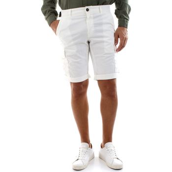 textil Hombre Shorts / Bermudas Mason's CHILE BERMUDA ME303 - 2BE22146-001 WHITE Blanco