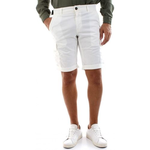 textil Hombre Shorts / Bermudas Mason's CHILE BERMUDA - 2BE22146-001 ME303 Blanco