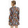 textil Mujer Vestidos cortos Kling Vestido corto colores manga larga Multicolor