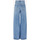 textil Mujer Vaqueros Pieces Vaqueros talle alto y pernera ancha Azul