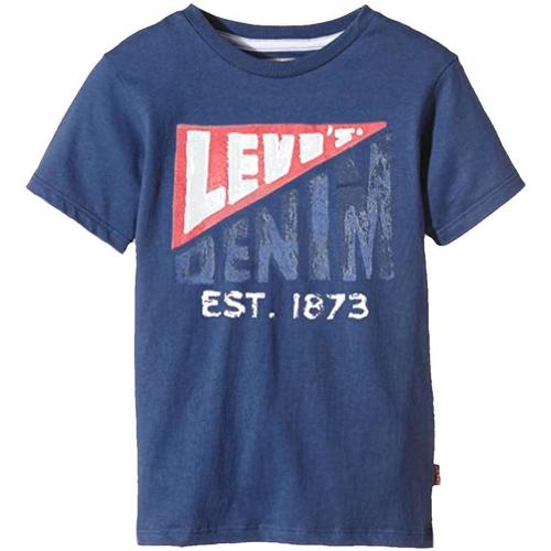 textil Niño Camisetas manga corta Levi's NH10057 Azul