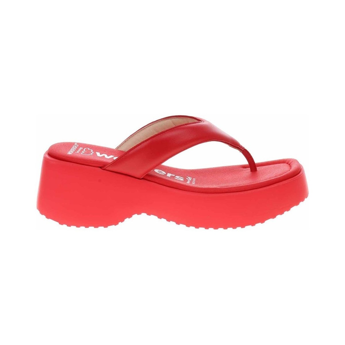 Zapatos Mujer Derbie & Richelieu Wonders D9705 Rojo