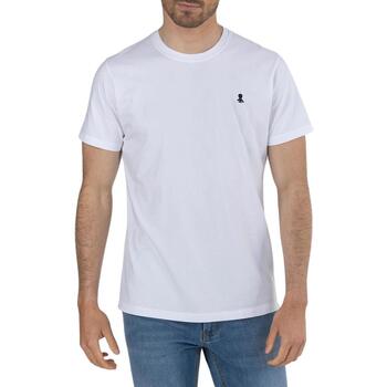 textil Hombre Camisetas manga corta Elpulpo BASIC LOGO Blanco
