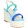Zapatos Mujer Sandalias Silvian Heach SHS808 Azul