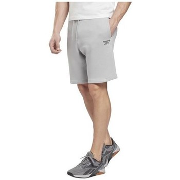 textil Hombre Pantalones cortos Reebok Sport RI Left Leg Logo SH Gris